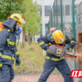 与“蓝朋友”近距离接触 衡阳启动119消防安全宣传月活动