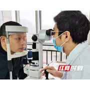 衡阳男子被轮胎炸伤 半年后从眼睛里取出一节铁丝！
