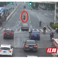女子骑车逆行还咬交警？拘！