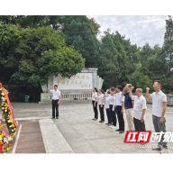 学史力行 衡阳市烈士陵园开展主题党日活动