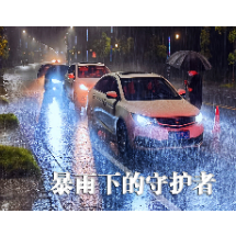 海报|湖南南岳：暴雨下的守护者