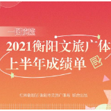 一图读懂2021衡阳文旅广体上半年成绩单