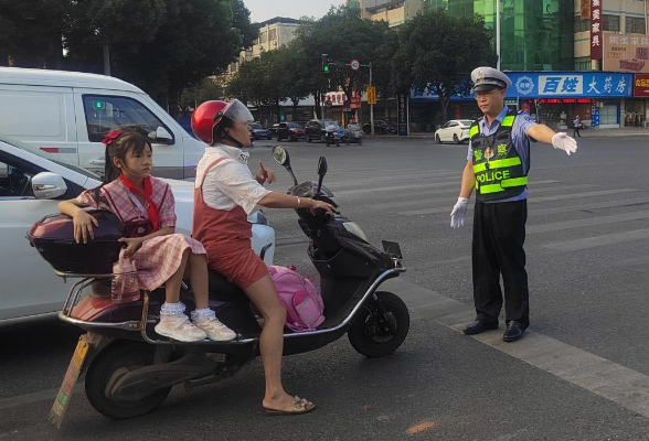 持续发力 常抓不懈 衡南交警深入推进“戴帽工程”不放松