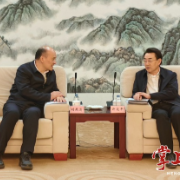 刘越高在京拜会中国兵器装备集团有限公司党组书记、董事长许宪平