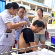 组图｜室外开诊有讲究？衡阳市中医医院“冬病夏治”选地有门道