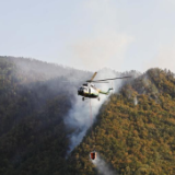 格鲁吉亚中部山火肆虐