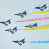 “八一”“红鹰”展翅珠海为人民空军庆生