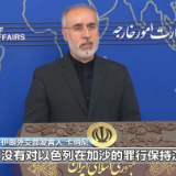 伊朗警告以色列勿对黎巴嫩采取冒险行动