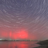 星空相册丨绚丽极光“光临”中国最北天空