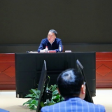 毛万春在中国联通湖南省分公司宣讲调研