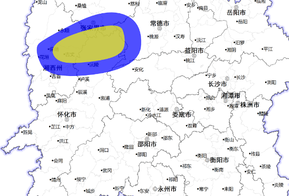 山洪灾害预警来了！怀化、湘西州、张家界、常德、益阳等地请注意防范