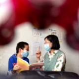 “流动课堂”行走山间播撒爱