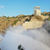 黄河刘家峡水库开闸泄洪