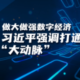 学习进行时丨做大做强数字经济，习近平强调打通这条“大动脉”
