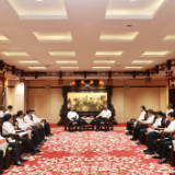 毛伟明与中国电建董事长座谈
