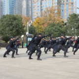 冬练三九 永州公安巡特警演武亮剑