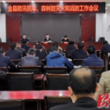 东安召开防汛抗旱、森林防灭火和消防工作会议