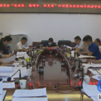 蓝山县召开干部联企行动暨县政府领导践诺守信攻坚行动调度会
