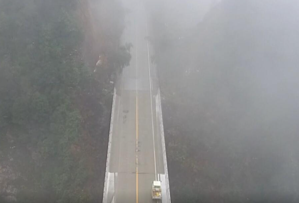 永州阳明山景区因道路结冰12月14日起暂时闭园