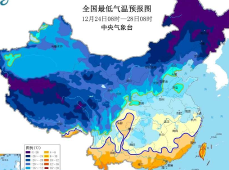 “冻”真格！12月24-27日永州有寒潮、大风、低温雨雪冰冻天气