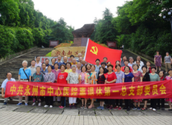 永州市中心医院离退休第一党总支部开展主题党日活动