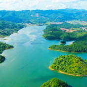 湖南新田：生态金陵湖景美如画（组图）