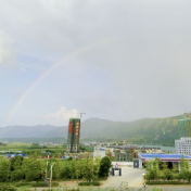 视频丨双牌：雨后彩虹映青山