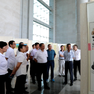 喜迎党的二十大 祁阳政协举办庆祝成立四十周年书画展