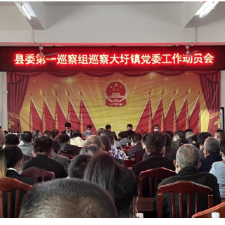 江华县委第一巡察组巡察大圩镇党委进驻工作动员会召开