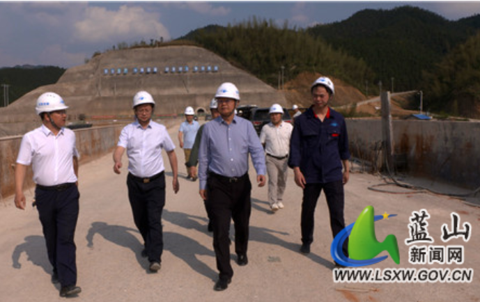 龙向洋：全力将毛俊水库工程打造成优质亮点工程