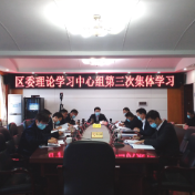 零陵区委理论学习中心组举行2022年第三次集体学习
