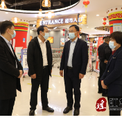 何恩广、龙飞凤到江华督导疫情防控工作