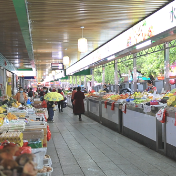 冷水滩区宏平农贸大市场：一座有颜值有文化的菜市场