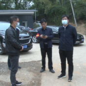 祁阳：陈小平督查疫情防控和森林防火工作
