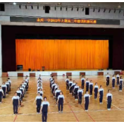 永州一中举行学生集体舞蹈比赛