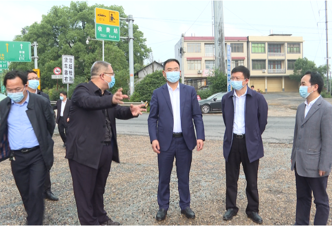 何恩广督导祁阳疫情防控工作和“五好园区”建设