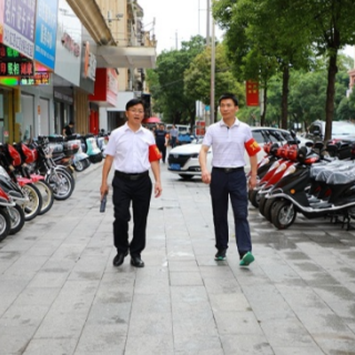 新田：李祥佐调研推进晓日社区文明创建工作