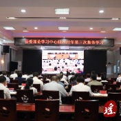 江华县委理论学习中心组举行2022年第三次集体学习