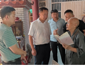 零陵：龙军调研全区宗教工作
