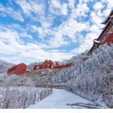 小年遇瑞雪！双牌阳明山披上“银装”