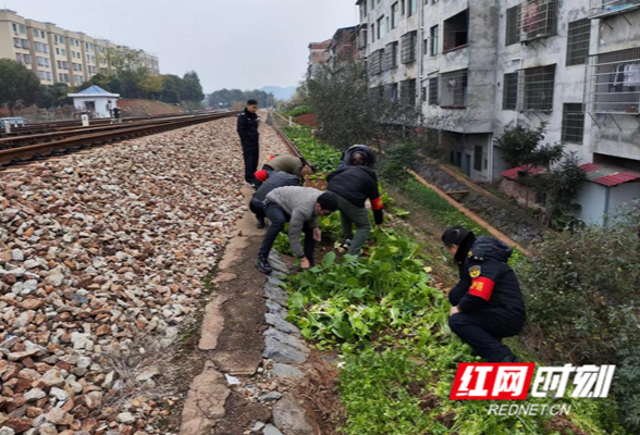 东安县：路地携手联动 创优铁路安全环境