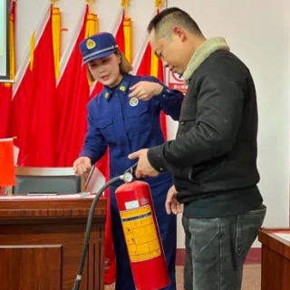 永州消防：消防宣传进社区 志愿服务暖人心