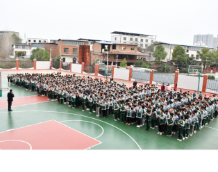 永州市黄冈博才学校举行第九届读书节活动启动仪式