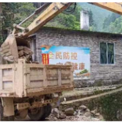 江华大锡乡新安村：山涧清淤除隐患 为民解忧保安全