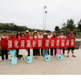 回龙圩管理区开展“清河净滩”专项行动
