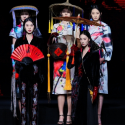 江永女书时装首秀深圳国际时装节