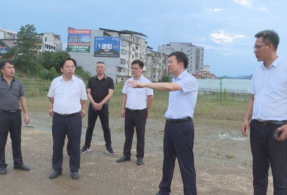 祁阳：蒋良铁调研防汛和城市内涝治理工作