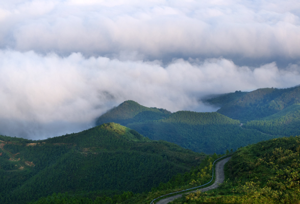 江永铜山岭云海日出如梦似幻（组图）