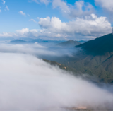 美丽蓝山:霜降前后 云海频现