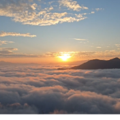 江华：仙姑潭云海映晨曦